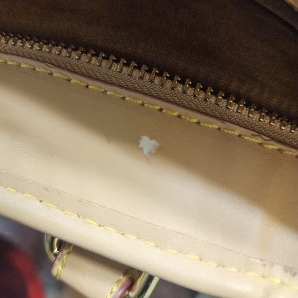 Large Monogramed Bag Blue Monogram Shoulder Bag - Picture 7 of 9